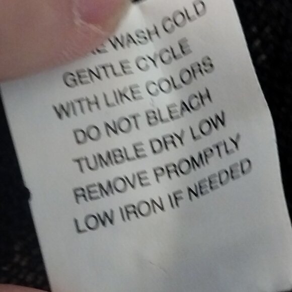 EYESHADOW SIZE M BLACK SHEER KNIT WITH LACE TRIM LONG SLEEVE TOP - Picture 9 of 11